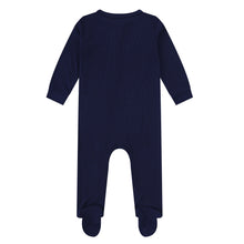 Load image into Gallery viewer, MIDNIGHT JEWEL (SAPPHIRE BLUE) - Baby's One Piece Long Matching Pyjama Set