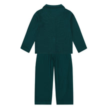 Load image into Gallery viewer, MIDNIGHT JEWEL (EMERALD GREEN) - Children's Two Piece Long Matching Pyjama Set