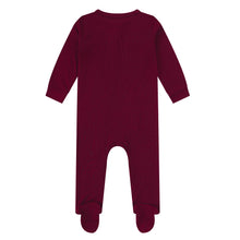 Load image into Gallery viewer, MIDNIGHT JEWEL (RICH BURGUNDY) - Baby's One Piece Long Matching Pyjama Set