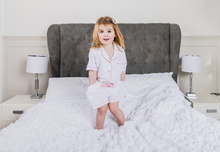 Load image into Gallery viewer, SWEET DREAMS (White) - Girl's Two Piece Matching Pyjama Set