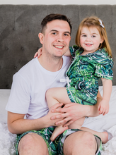 Load image into Gallery viewer, TROPICAL PALM - Girl's Two Piece Matching Pyjama Set