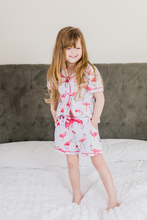 Load image into Gallery viewer, FLAMINGO - Girl's Two Piece Matching Pyjama Set