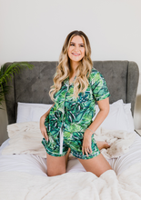 Load image into Gallery viewer, TROPICAL PALM - Women&#39;s Two Piece Matching Pyjama Set
