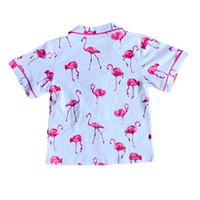 Load image into Gallery viewer, FLAMINGO - Girl's Two Piece Matching Pyjama Set