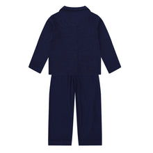 Load image into Gallery viewer, MIDNIGHT JEWEL (SAPPHIRE BLUE) - Children's Two Piece Long Matching Pyjama Set
