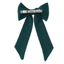 Load image into Gallery viewer, MIDNIGHT JEWEL (EMERALD GREEN) - Matching Hair Bow
