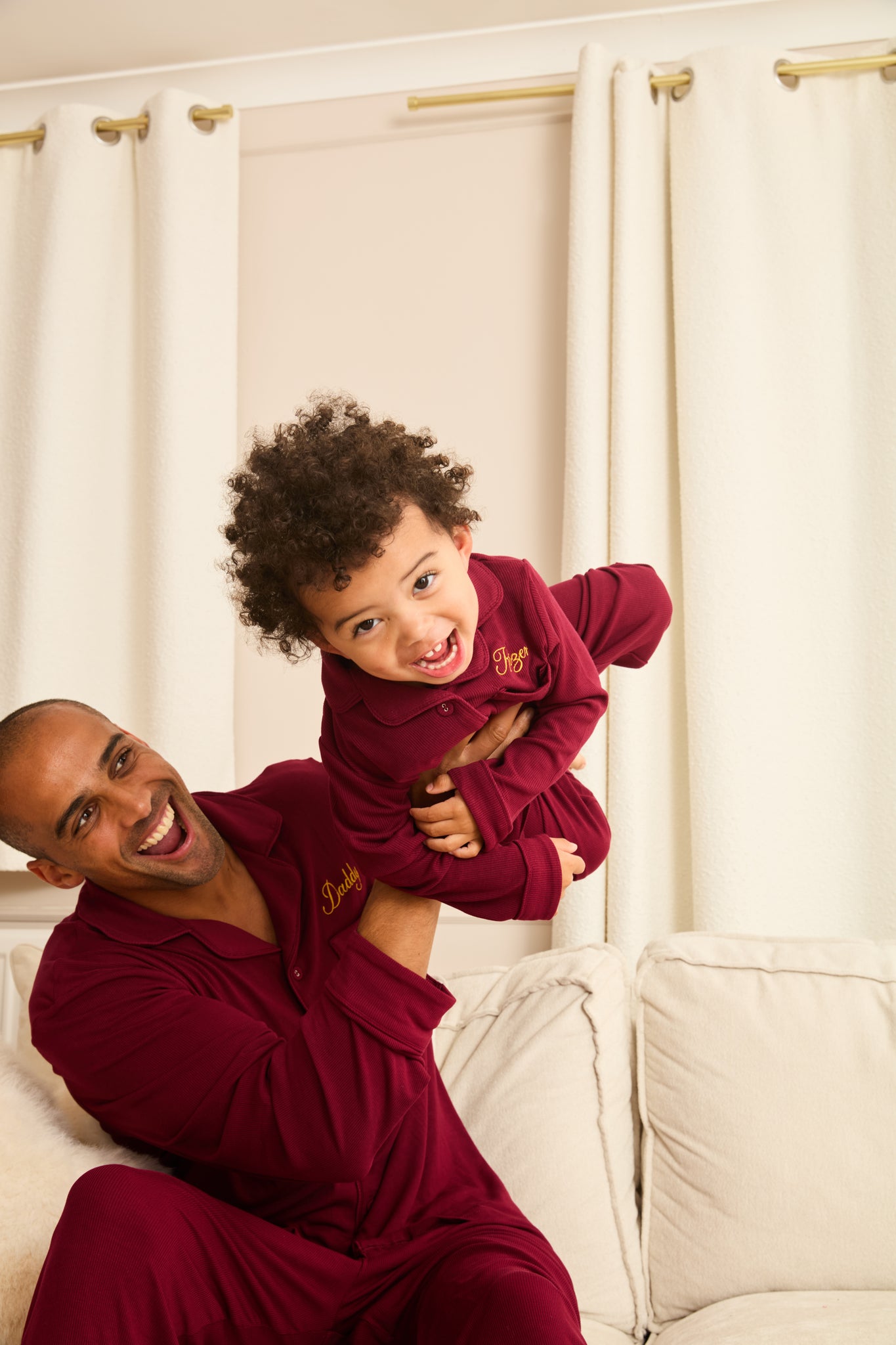 MIDNIGHT JEWEL (RICH BURGUNDY) - Children's Two Piece Long