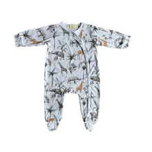 Load image into Gallery viewer, SAFARI - Baby&#39;s One Piece Matching Pyjama Set
