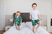 Load image into Gallery viewer, TROPICAL PALM - Girl&#39;s Two Piece Matching Pyjama Set
