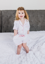 Load image into Gallery viewer, SWEET DREAMS (White) - Girl&#39;s Two Piece Matching Pyjama Set
