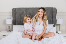 Load image into Gallery viewer, SWEET DREAMS (White) - Girl&#39;s Two Piece Matching Pyjama Set
