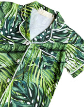 Load image into Gallery viewer, TROPICAL PALM - Girl&#39;s Two Piece Matching Pyjama Set
