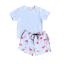 Load image into Gallery viewer, FLAMINGO - Boy&#39;s Two Piece Matching Pyjama Set
